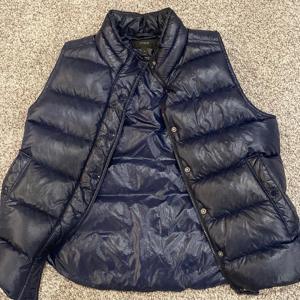 Jcrew medium navy vest